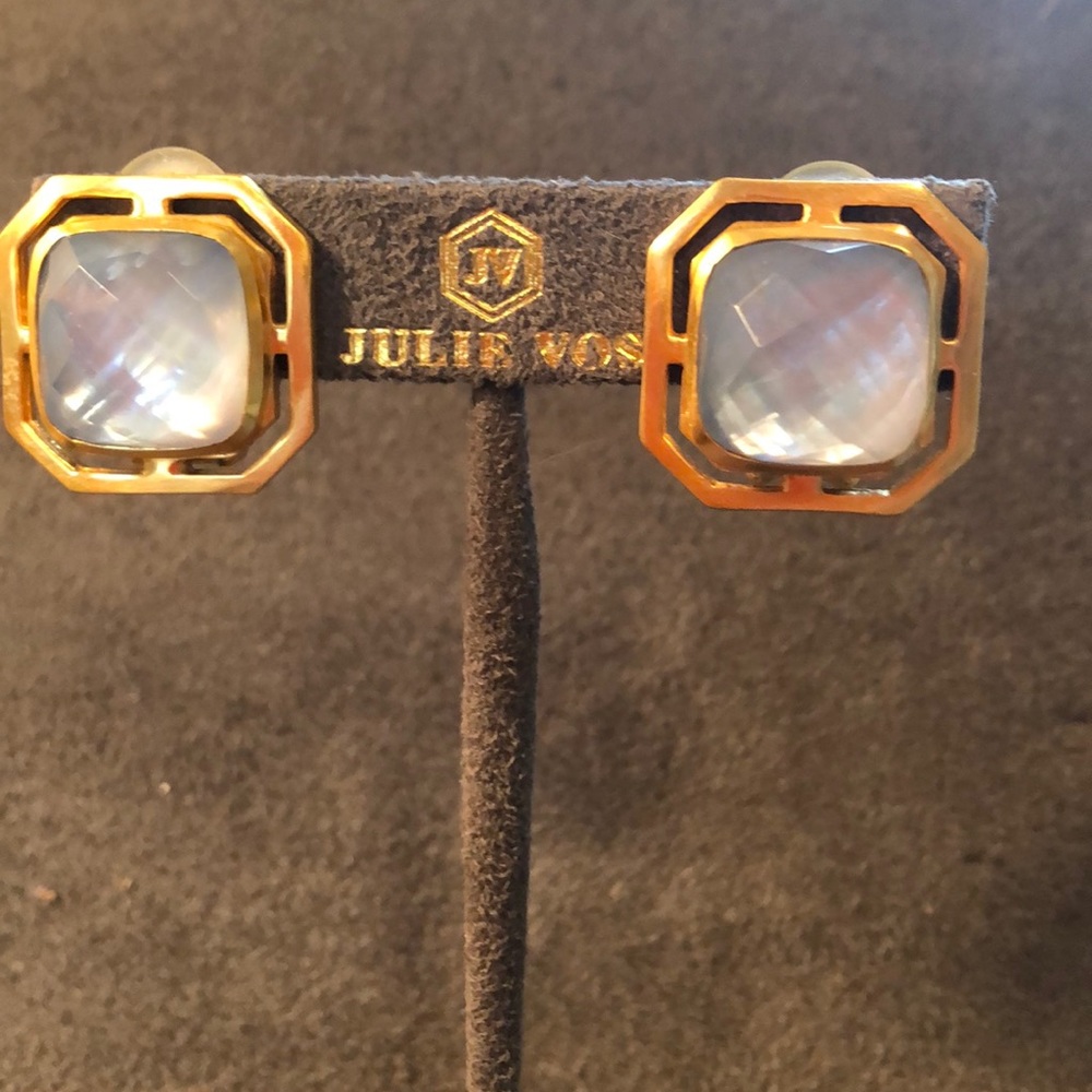 🎉SALE🎉Julie Vos Geneva CLIP earrings